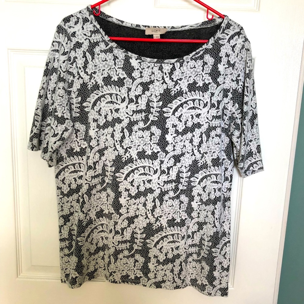 Lace Flora Loft Top